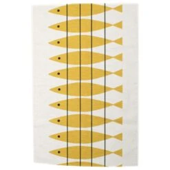 Herring Kitchen Towel 47x70 Cm, Yellow