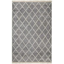 Kochi Rug 230x320 Cm, Grey/White