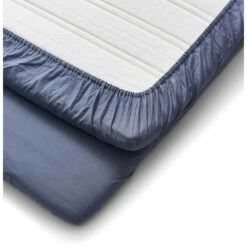 Calm Laken Linnen 180x200 Cm, Blauwgrijs