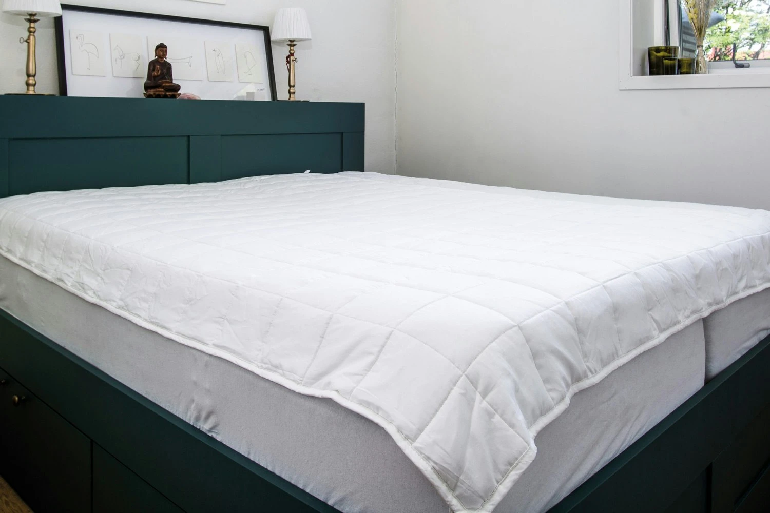 Pearl Classic Weighted Duvet 150x230 Cm White, 9 Kg - Image 3