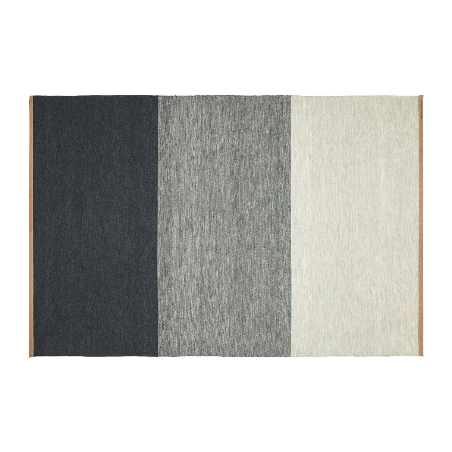 Design House Stockholm Fields Carpet 200x300 Cm, Blue/Grey