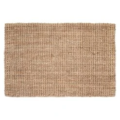 Dixie Jute Deurmat 60x90 Cm, Natural Grey