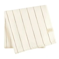 Ernst Tafelkleed Gestreept Taupe / Natuur, 140x200 Cm