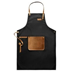 Eva Solo Apron In Canvas/Leather
