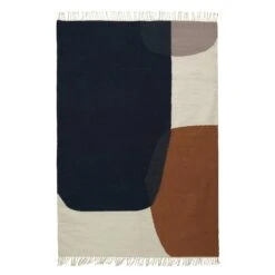 Ferm LIVING Kelim Vloerkleed Merge, 140x200 Cm