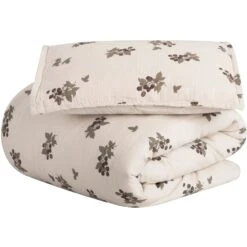 Blackberry Muslin Dekbedovertrekset,, 40x60 + 100x140 Cm