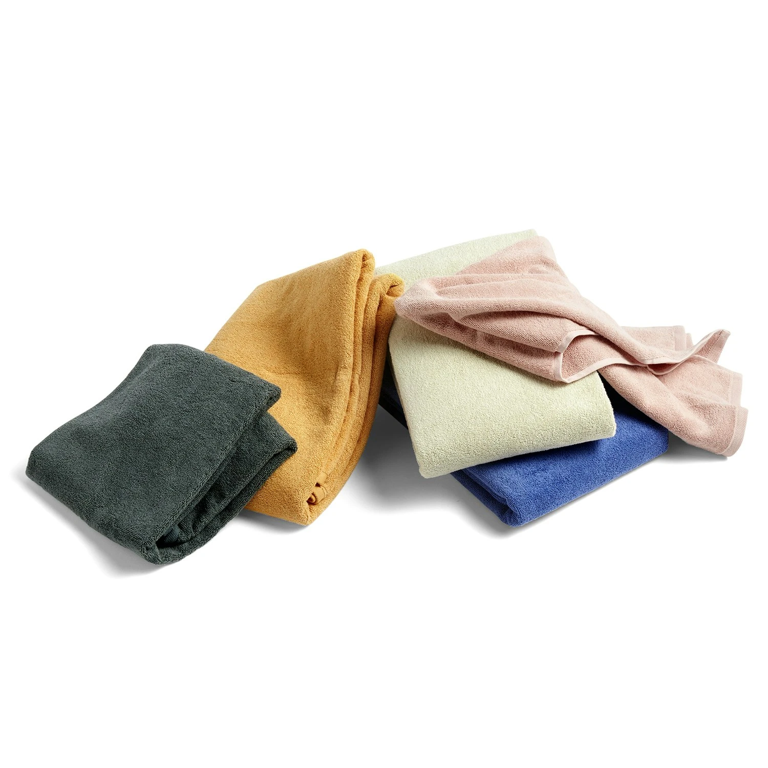 Hay Frotté Guest Towel, Dark Green - Image 2