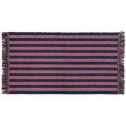 Hay Stripes And Stripes Deurmat 52x95 Cm, Navy Cacao