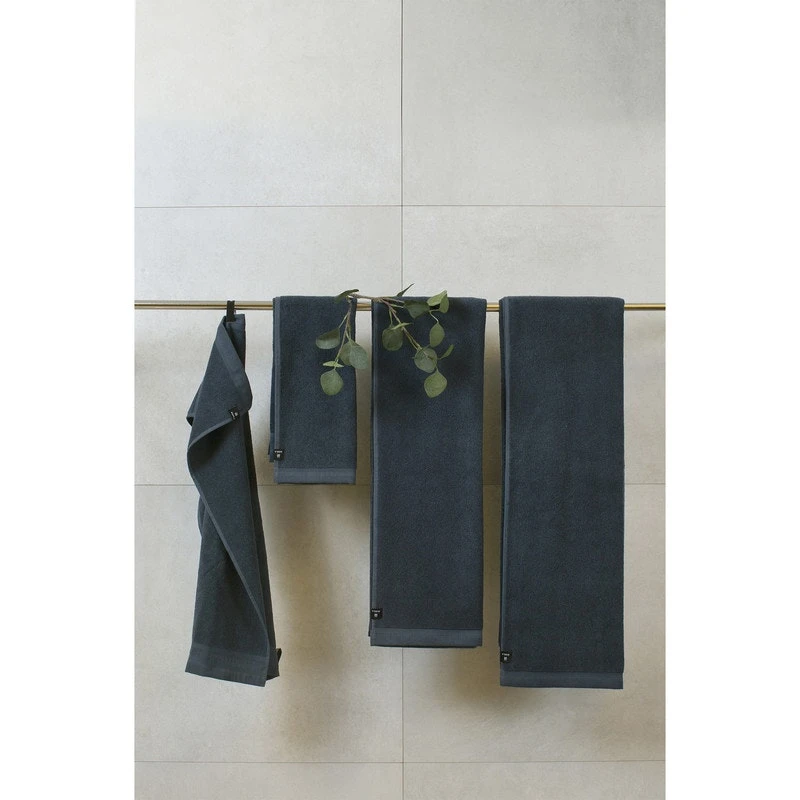 Lina Badhanddoek 70x140 Cm, Indigo - Image 3