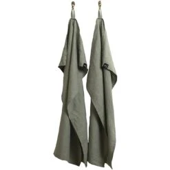 Sunshine Theedoek 50x70 Cm Pak Van 2, Saliegroen