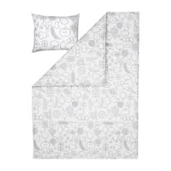 Iittala Oiva Toikka Collection Bed Set 150x210 Cm, Frutta Grey