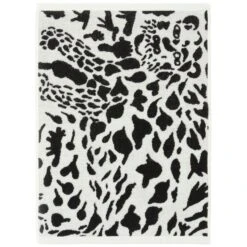 Iittala The Curious Mind Of Oiva Toikka Handdoek 50x70 Cm, Cheetah