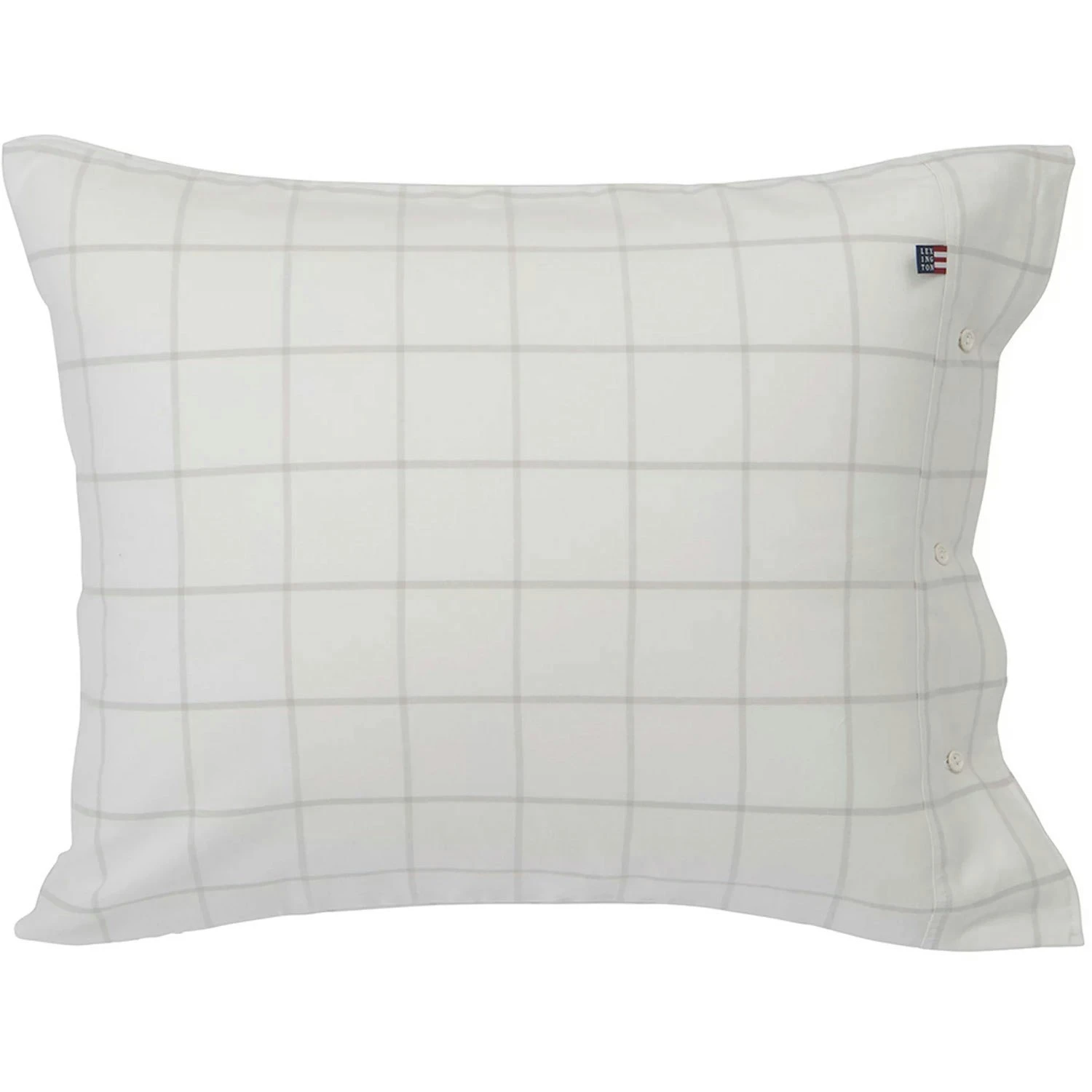 Lexington Hotel Light Flannel Pillowcase 50x60 Cm, White/Beige