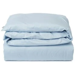 Lexington Hotel Cotton Sateen Dekbedovertrek 220x220 Cm, Sky Blue