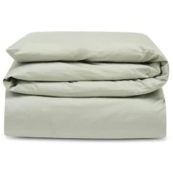 Lexington Hotel Cotton Sateen Dekbedovertrek 150x210 Cm, Sage Green