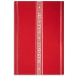 Lexington Icons Jacquard Star Theedoek, Rood