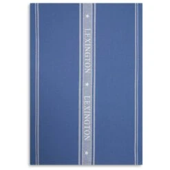 Lexington Icons Jacquard Star Theedoek, Blauw