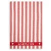 Lexington Icons Twill Waffle Striped Theedoek, Rood