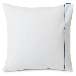 Lexington Rope Deco Embroidered Cotton Poplin Kussensloop, 65x65 Cm