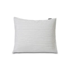 Lexington Striped Pillowcase, White 50X60 Cm