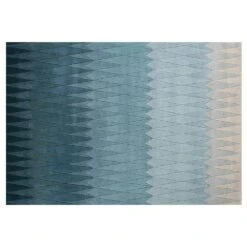 Linie Design Acacia Vloerkleed 200 X 300 Cm, Blauw