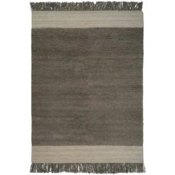 Linie Design Humble Act Wollen Vloerkleed 140x240 Cm, Stone