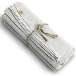 Classic Rond Tafelkleed Ø170 Cm, Lichtgrijs