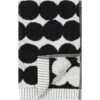 Marimekko Räsymatto Guest Towel 30x50 Cm, White/Black