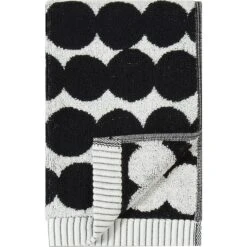 Marimekko Räsymatto Guest Towel 30x50 Cm, White/Black