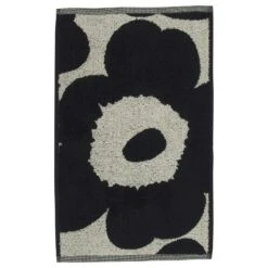 Marimekko Unikko Gastendoek 30x50 Cm, Donkerblauw