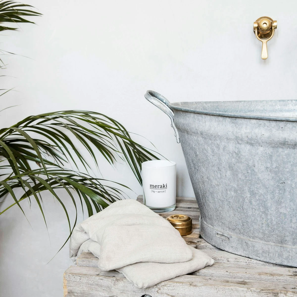 Meraki Therapy Pillow, Beige - Image 3