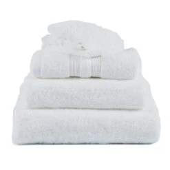 Mille Notti Fontana Towel ECO 50x70 Cm, White
