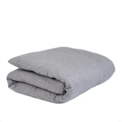 Mille Notti Poema Baby Duvet Cover 100x130cm, Light Gray