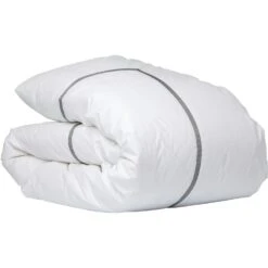 Mille Notti Singolo Dekbedovertrek Eco Grijs, 150x210 Cm