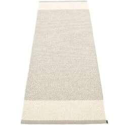 Edit Vloerkleed Linnen / Vanille / Stone Metallic, 85x260 Cm