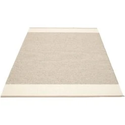 Edit Vloerkleed Modder / Vanille / Linnen Metallic, 140x200 Cm