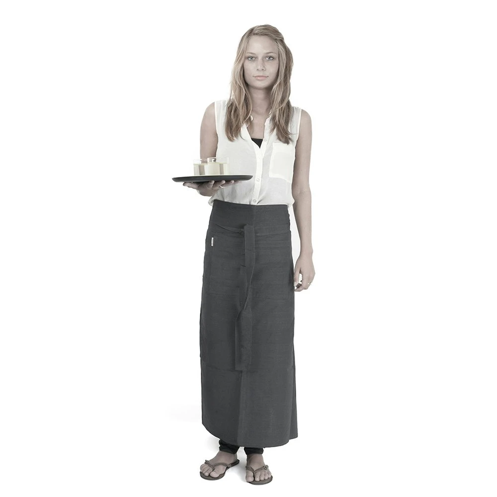 Chef Line Chef Apron, Black - Image 2