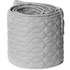 Sebra Bedomrand Gewatteerd 360x26 Cm, Elephant Grey