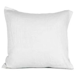 Linen Kussensloop 65x65 Cm, Wit