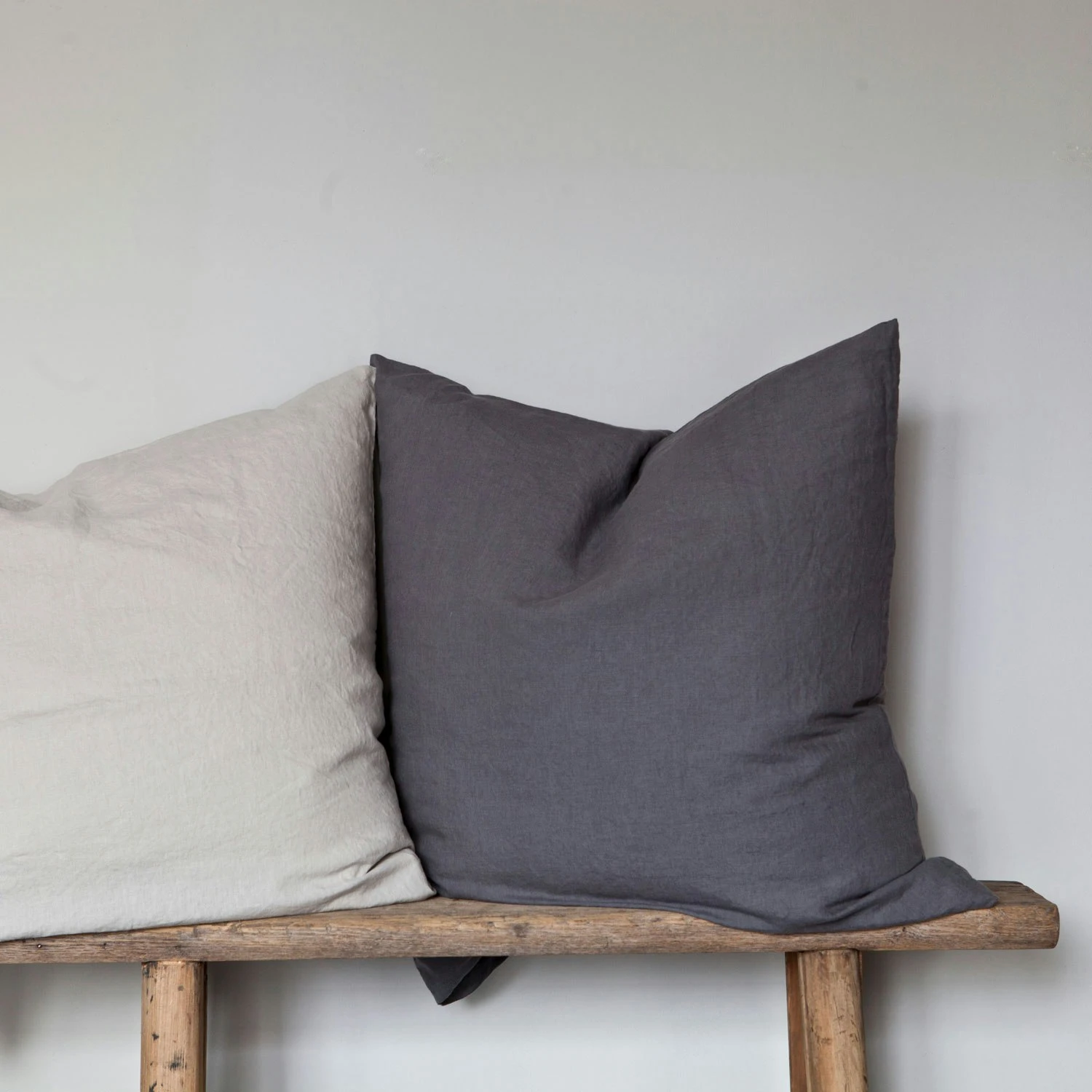 Linen Kussensloop 65x65 Cm, Grijs - Image 4