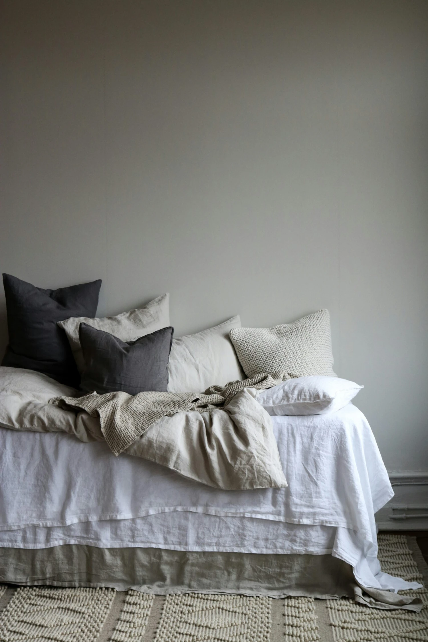 Linen Kussensloop 65x65 Cm, Warm Grijs - Image 3