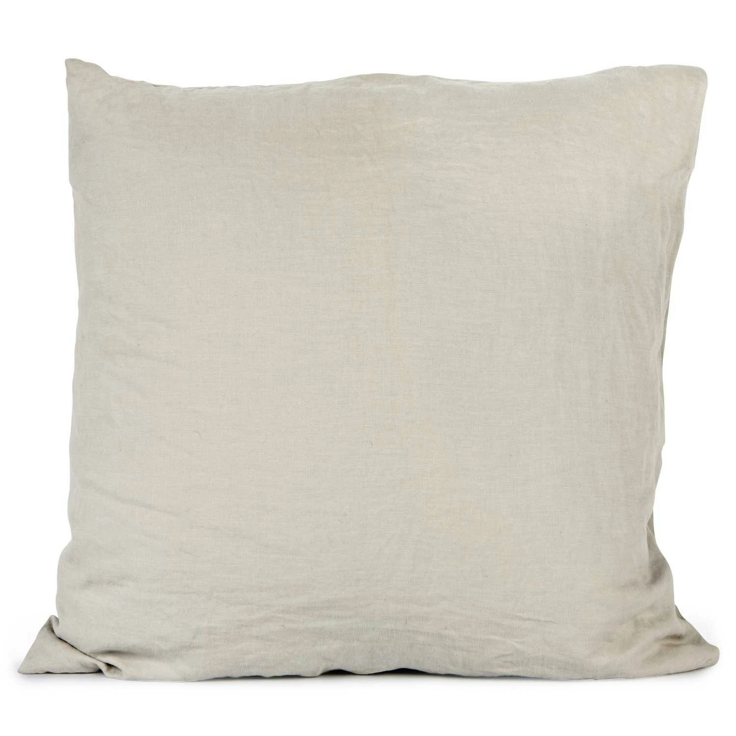 Linen Kussensloop 65x65 Cm, Warm Grijs