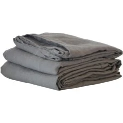 Tablecloth Linen 160x330, Dark Grey