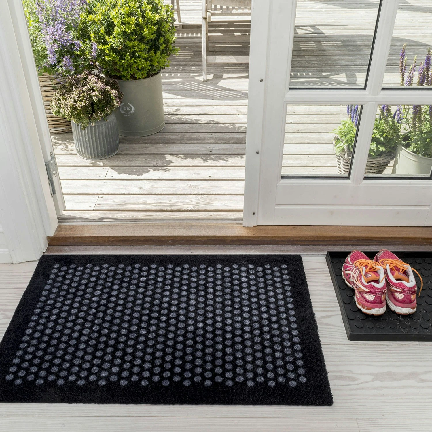 Dot Deurmat 60 X 90 Cm, Zwart/Grijs - Image 3