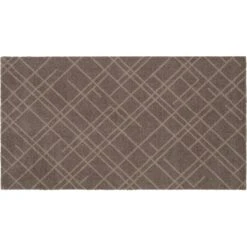 Lines Deurmat Sand / Beige, 67x120 Cm