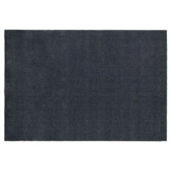 Unicolor Deurmat Grijs, 90x130 Cm