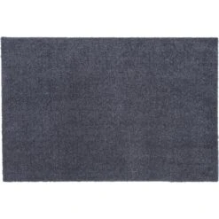 Unicolor Deurmat Grijs, 60x90 Cm