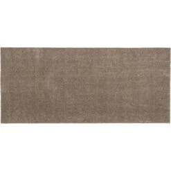 Unicolor Deurmat Sand / Beige, 67x150 Cm
